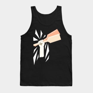 Paddling Paddle Hand Tank Top